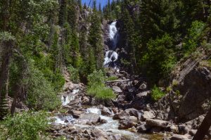 Fish Creek Falls beckons near Steamboat Springs.