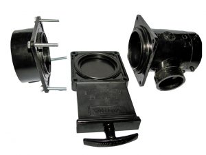 All 3-inch termination valves, regardless of the make, have the same bolt pattern.