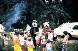 The Gassers’ Wisconsin Dells campground during its first year of operation.