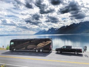 Jim Whitlock stopped to absorb the beauty of Jackson Lake, a 15-mile-long glacial basin at the base of the Tetons in Wyoming’s Grand Teton National Park.