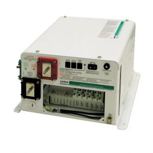 Most large inverters, such as the Xantrex RV3012 modified sine wave, have hardwired electrical connections.