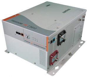 The Xantrex Freedom SW series of true sine wave inverter/chargers includes 2,000-watt and 3,000-watt models.