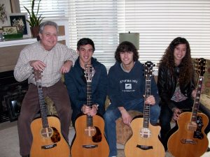 Gary loved spending time with his grandchildren -- and playing guitar.