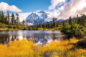 Visitors can explore National Park Service properties in all 50 states, including Washington’s North Cascades National Park, home of Mount Shuksan.