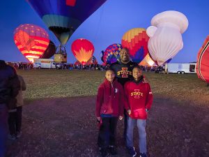 Keith Sims and sons Jayson and Keith Jr.