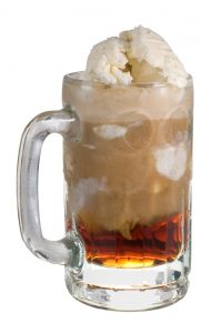 Root beer float
