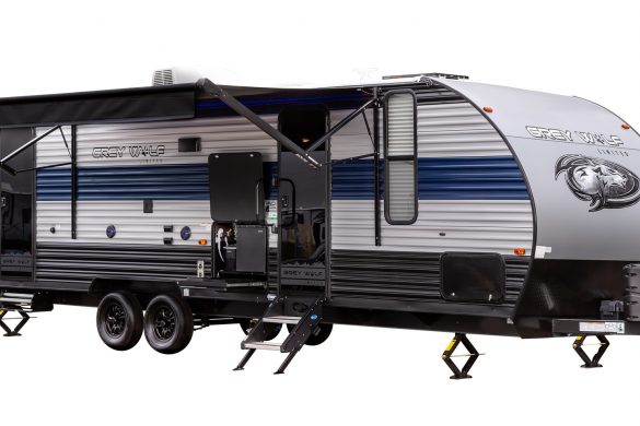 Keystone Passport 3400QD Quad Bunkhouse - Family RVing Magazine