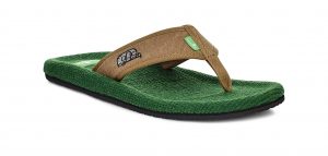 Airstream-themed Sanuk flip-flops