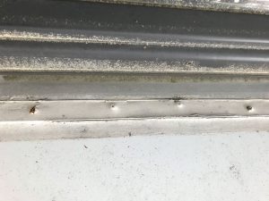 RV roof water intrusion
