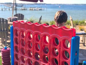 Red Fish Blue Fish restaurant in Pensacola features outdoor dining and fun.