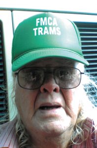 Terry Holliday signed up as a tram volunteer at his first FMCA convention, in 2005 in Perry, Georgia.