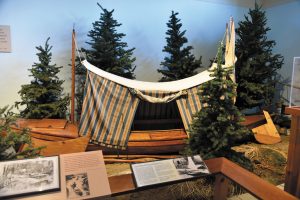 A “cruising canoe” at ADKX.