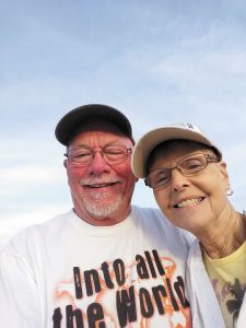 Dane Bailey and his wife, Christina.