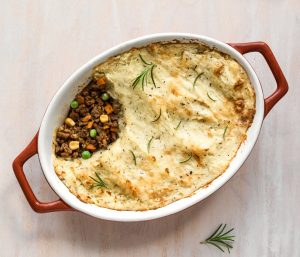 Shepherd's pie or cottage pie