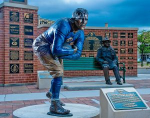 The self-guided Packers Heritage Trail includes 25 landmarks.