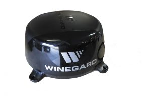 The Winegard ConnecT 2.0 accepts both campground Wi-Fi and cell signals.