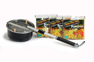 Wabash Valley Farms Open-Fire Pop outdoor popcorn popper