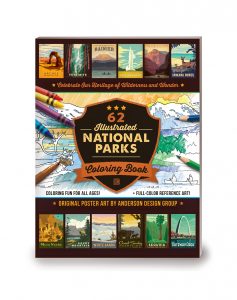 Anderson Design Group national parks coloring book