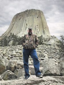 During an eight-day, 2,800-mile road trip in 2019, Paul Plantinga (pictured here) and his sister, Martine Prasnjak, visited the “tower” and proclaimed it one of their favorite stops.