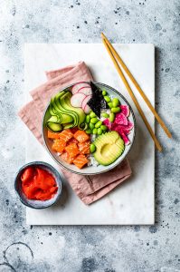 Salmon bowl
