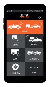 The BetterWeigh smartphone app is available for Android and iOS products.