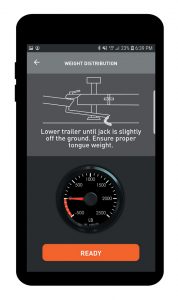 The BetterWeigh system calculates weight distribution