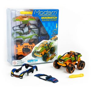 Modarri mix-and-match toy car kit