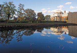 Monticello, Thomas Jefferson’s home in Charlottesville.