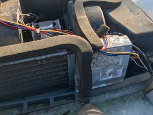 The SoftStartRV unit must be mounted inside the rooftop air conditioner box, which may have limited space.