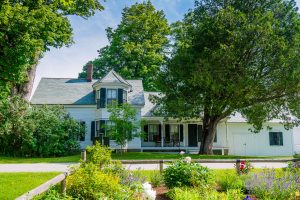 The childhood home of President Calvin Coolidge, in Plymouth.