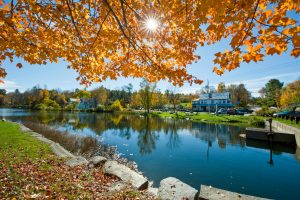 Idyllic Silver Lake State Park.