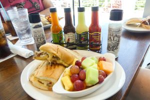 The Cuban sandwich at Doc Ford's. 