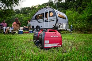 The Honda EU2200i is an example of an inverter generator that lends itself to RV use.