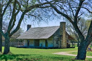 The Johnson Settlement farm in Johnson City.