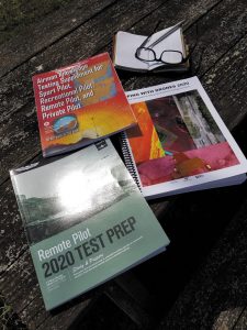 Various study guides — plus free online material from the FAA — assist those seeking remote pilot certification for their UAS.