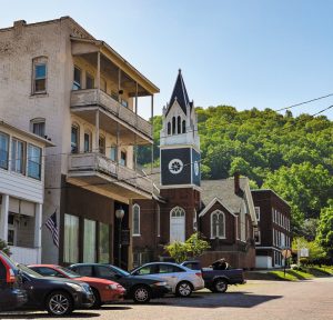 Hinton’s historic district makes for an interesting walking tour.