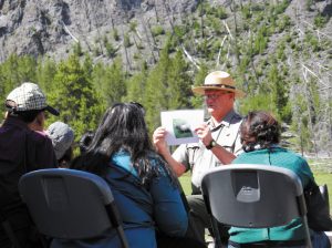 Rick also presented Junior Ranger programs. 