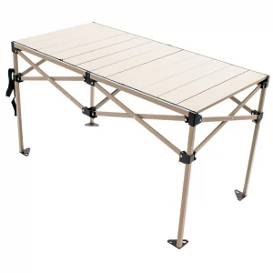 Shelter Logic Group RIO Gear foldable aluminum-top table