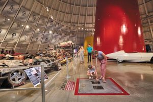 The National Corvette Museum and the Corvette manufacturing plant in Bowling Green.