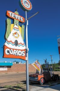 A curio shop in Tucumcari.