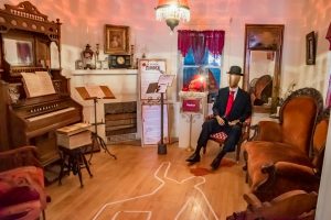 Visitors can explore Yuma’s history at the Sanguinetti House Museum, a former 19th-century home that is set up like a game of “Clue.”