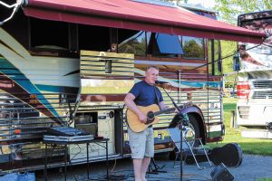 Mark Mark Anderson, son of a former Allegheny Mountain chapter member, provided entertainment , son of a former Allegheny Mountain chaptermember, provided entertainment 
