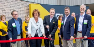 U.S. Congresswoman Jackie Walorski was a friend and staunch supporter of the RV industry, shown here at a ribbon-cutting ceremony marking the opening of the RV Technical Institute in 2019.