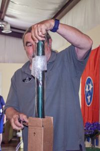 George Raney was the lucky winner of the rally’s grand prize drawing: a TN07 Stealth antenna with hitch mount from TN07 Engineering.