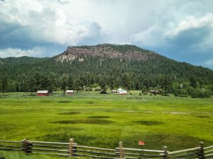 Farmstead near Durango, Colorado.