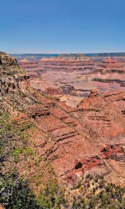 The majestic Grand Canyon.