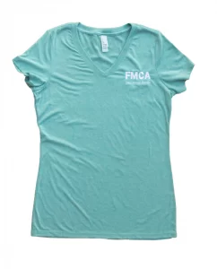 FMCA ladies V-neck T-shirt