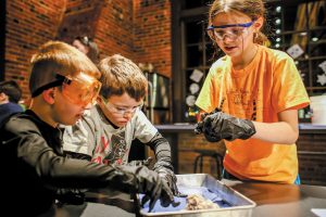 Mobius Discovery Center is a hands-on science and art museum.