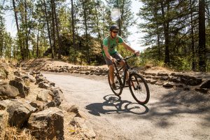 The Spokane River Centennial Trail in Riverside State Park.