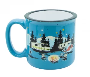 Camp Casual Starry Night camping mug